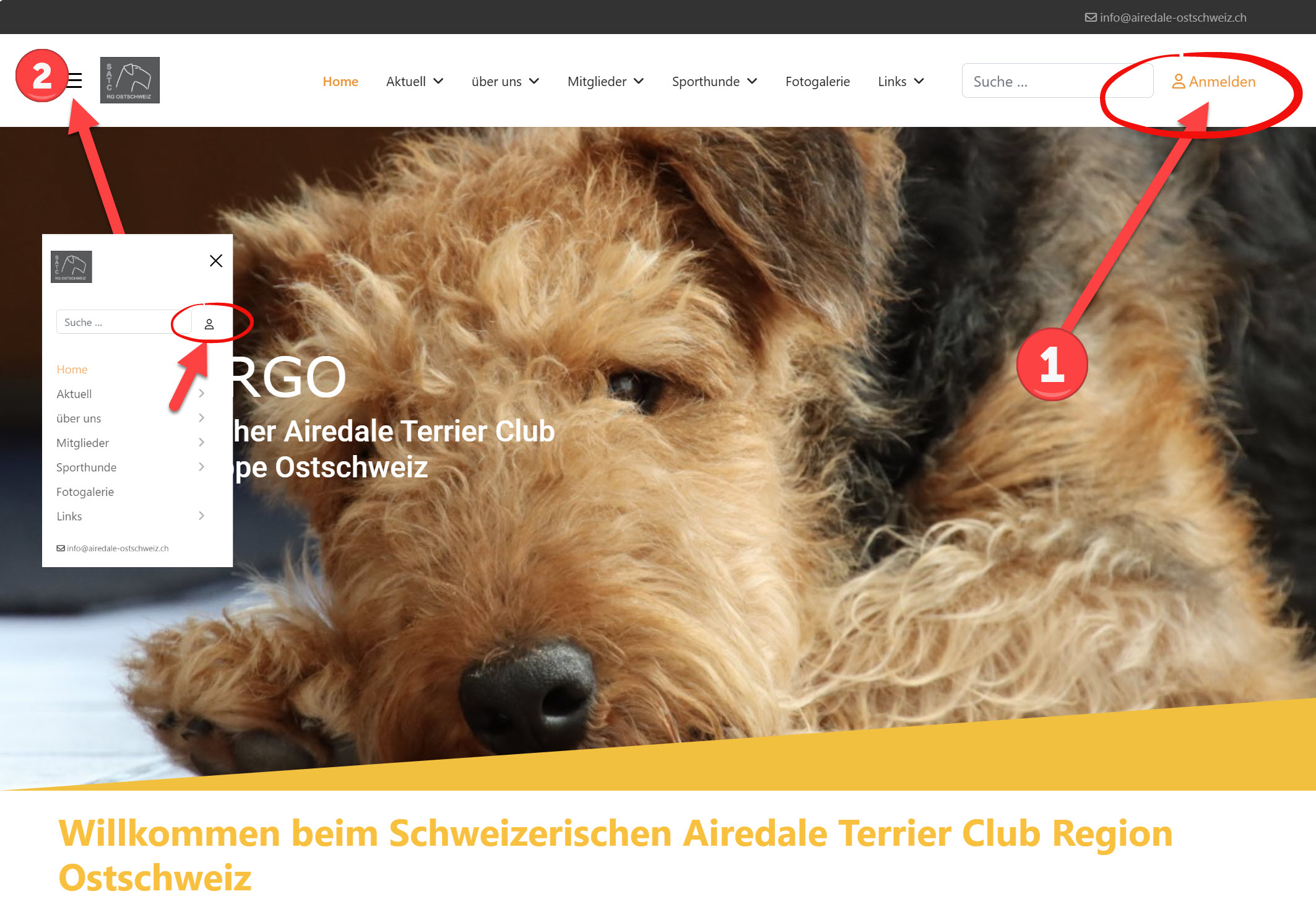 Anmeldeverfahren